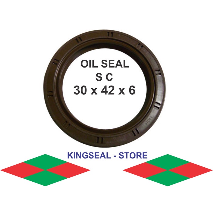 Oil Seal/Sil Oli Type Sc 30 X 42 X 6 Nbr - Tto Star