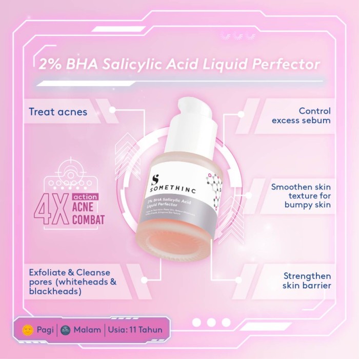 SOMETHINC 2% BHA Salicylic Acid Liquid Perfector 20ml -BPOM