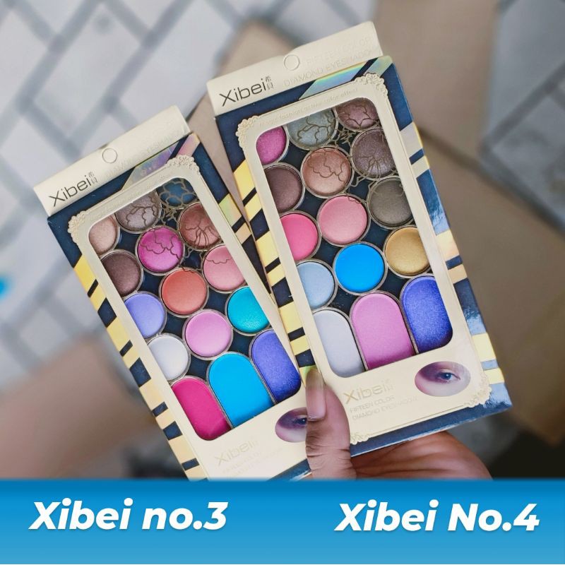 EYESHADOW &amp; BLUSH ON XIBEI 4 SERI