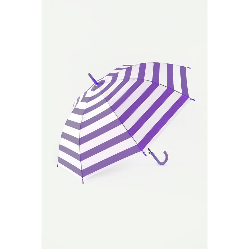 Payung Tongkat LIST STRIPES ilusi . Simple Beautiful Umbrella Garis Garis