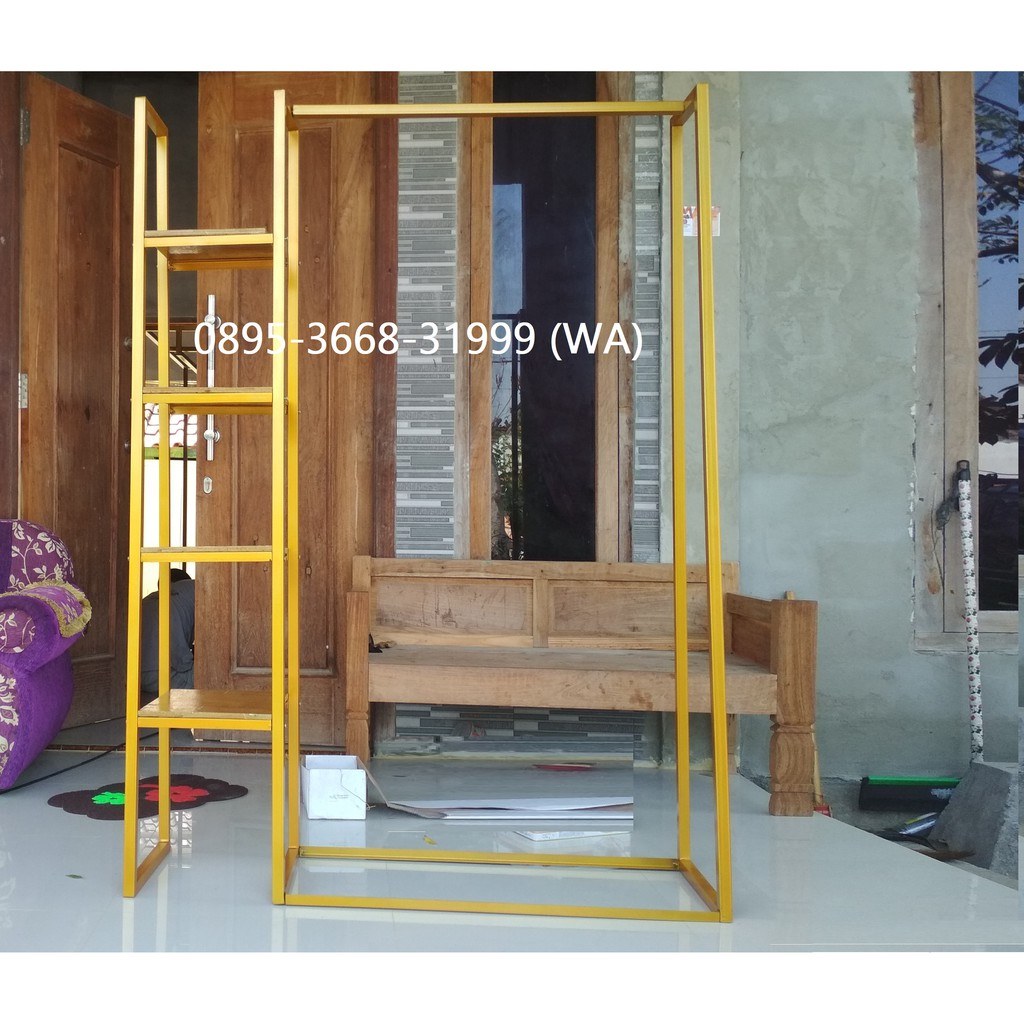 Rak Gantungan Display/ Rak Gantungan Display Baju/ Rak Gantungan Pakaian