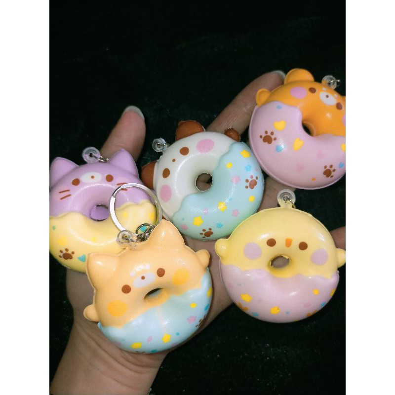 Squishi Mini Donat Animal / Squishy Donat