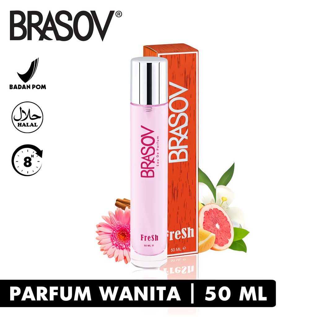 Brasov Parfum Unisex Fresh 50ml Halal