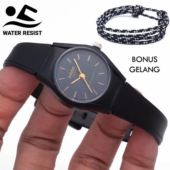 Terlaris" Anti Air - Jam Tangan Wanita Original Q&Q Diameter Kecil By Hargajam -Z: