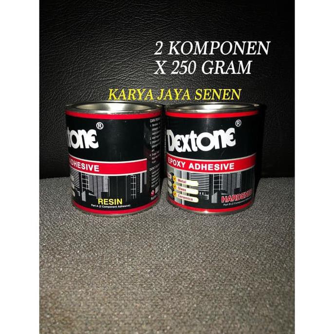 Jual Lem Dextone Epoxy Komponen Resin Hardener Gram Karjasen