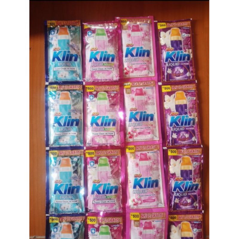 So Klin Cair Sachet 22ml