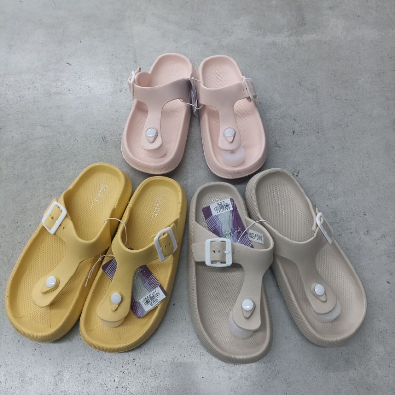 Zandilac Sandal Wanita Perempuan Jepit Gesper Tebal Empuk CH210282WD