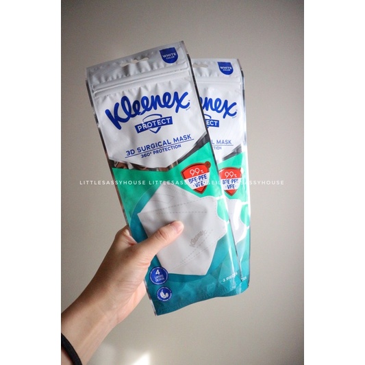 MASKER KLEENEX 3D SURGICAL MASK PREMIUM - KF94