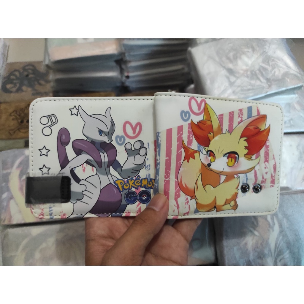 Dompet Karakter Anime Figure Pokemon Bleach One Piece