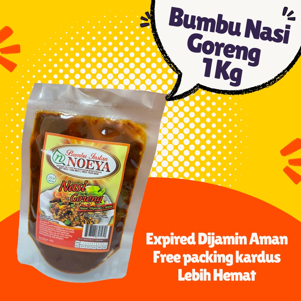 

Noeya Bumbu Instan Nasi Goreng Padang 1kg
