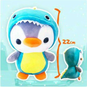 Boneka Turquoise Dino Pingu Wawa Games