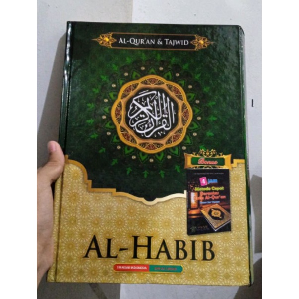 

Al quran dan tajwid al habib a4/al quran al habib cd besar+bonus