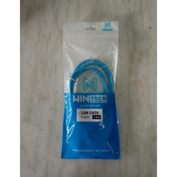 kabel Lan cat 6 1.5m  / kabel lan 1.5 m cat 6 / cable lan cat 6 1.5 meter