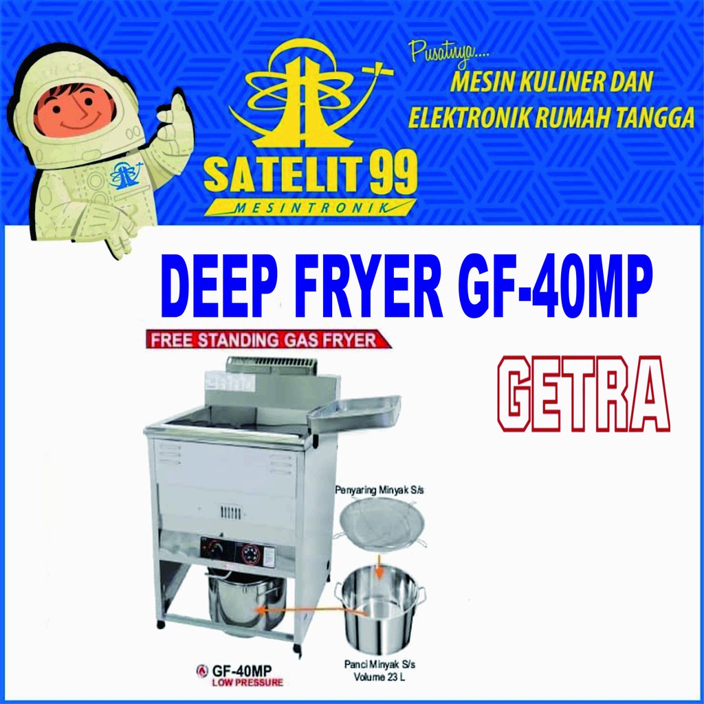 FREE STANDING GAS FRYER GETRA GF-40MP