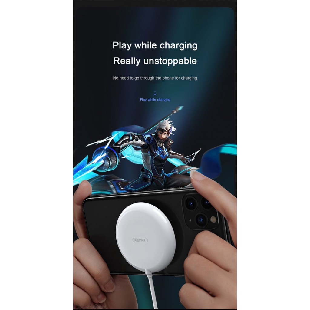 AKN88 - REMAX RP-W15 10W Wireless Suction Cup Charger Fast Charging
