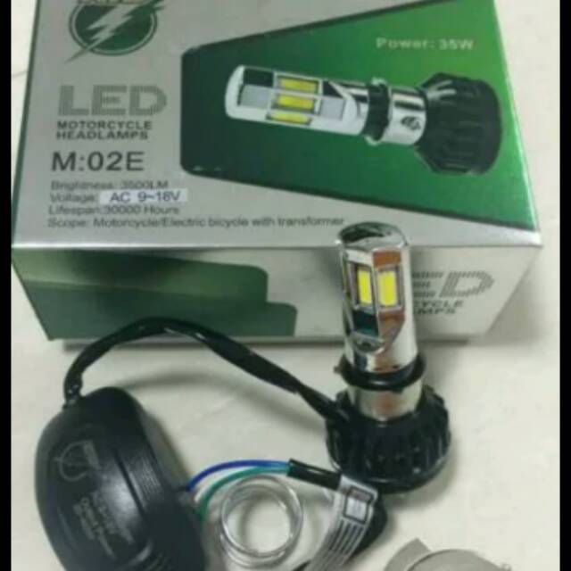 Lampu depan rtd 6led Vixion Byson rx king cb