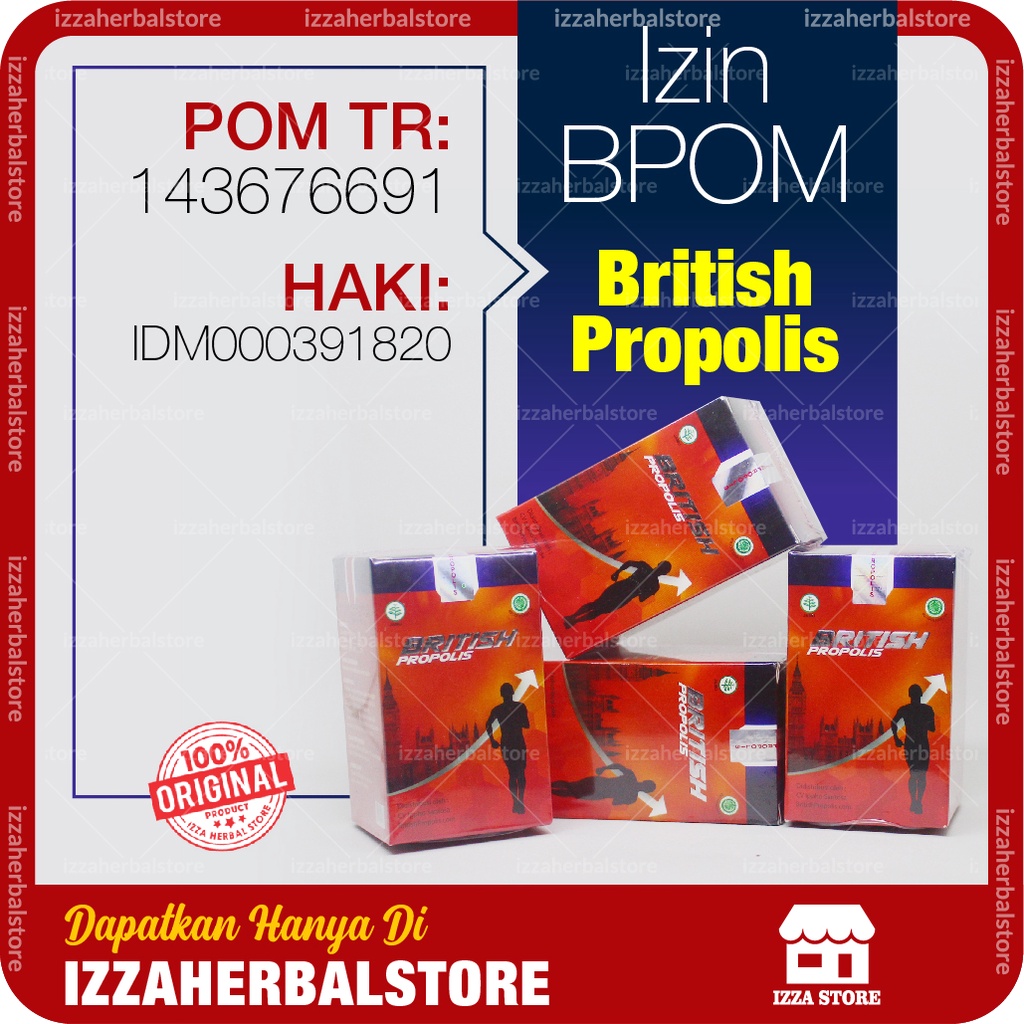 British Propolis Original Suplement Solusi Penambah Stamina Pria Aman Dan Terpercaya Herbal