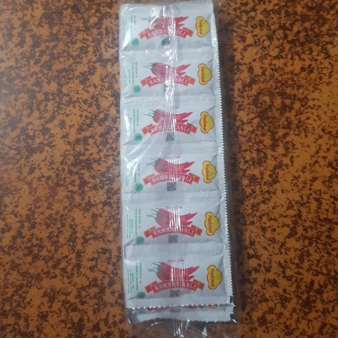 

Promo Awal tahun Sambal Nasional Isi 24 Sachet @ 9 Gr Promo Awal tahun