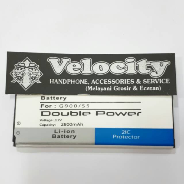 Baterai Batere Samsung Galaxy S5 Double Power