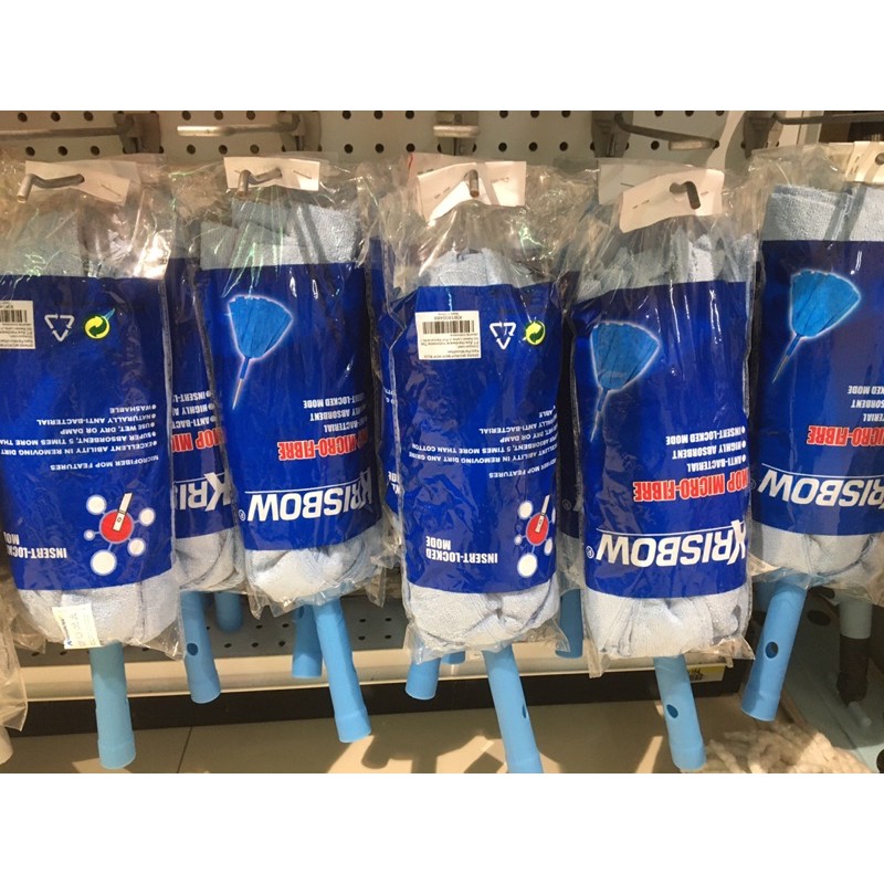 Krisbow spare microfiber mop refill pel microfiber mop