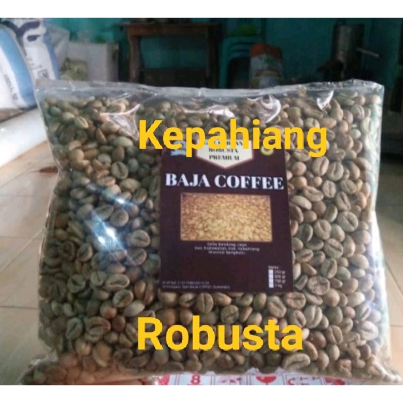 robusta kepahiang bengkulu biji kopi mentah robusta kepahiang green been robusta kepahiang 100 gram