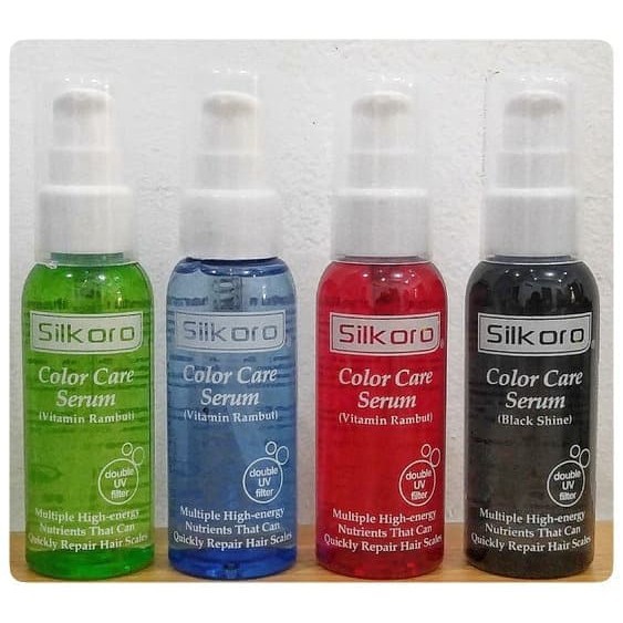 ICS1-SILKORO COLOR CARE SERUM - VITAMIN RAMBUT SILKORO 80ML BPOM - SILKORO VITAMIN RAMBUT