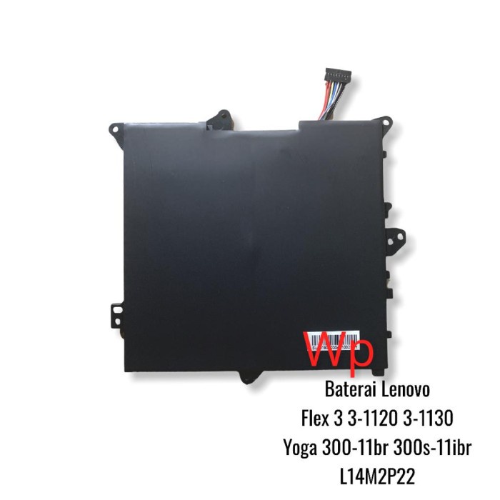 Baterai Lenovo Yoga 300-11 300s-11ibr flex 3 3-1120 3-1130 L14M2P22