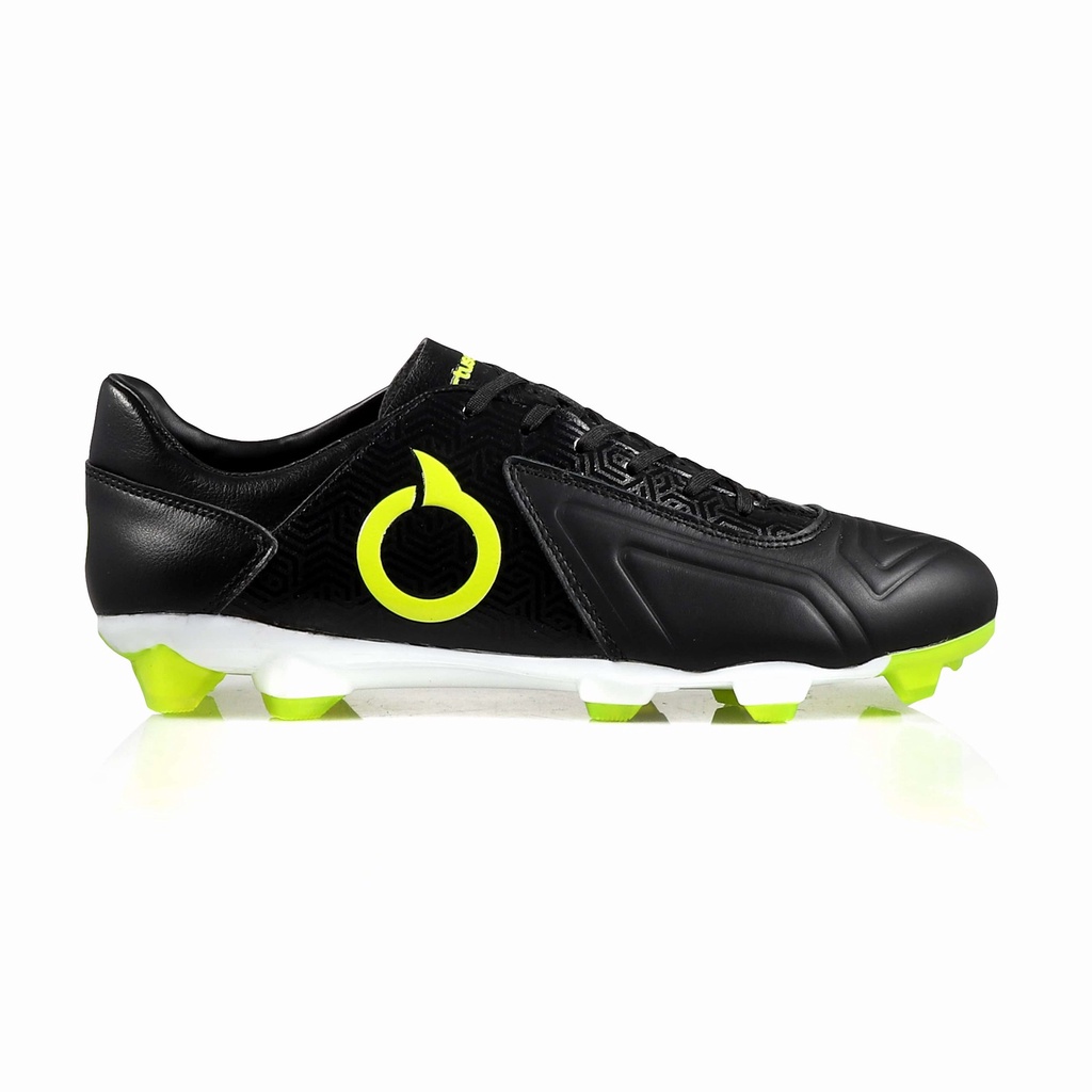 SEPATU SEPAK BOLA ORIGINAL ORTUSEIGHT FORTE RYUO FG BLACK LIME GREEN TERBARU DISKON OJANSPORT