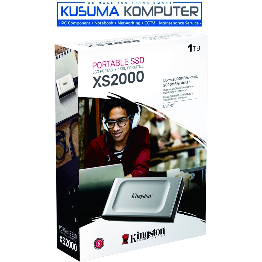 Kingston XS2000 1TB SSD Eksternal Portable SSD SXS2000/1000G