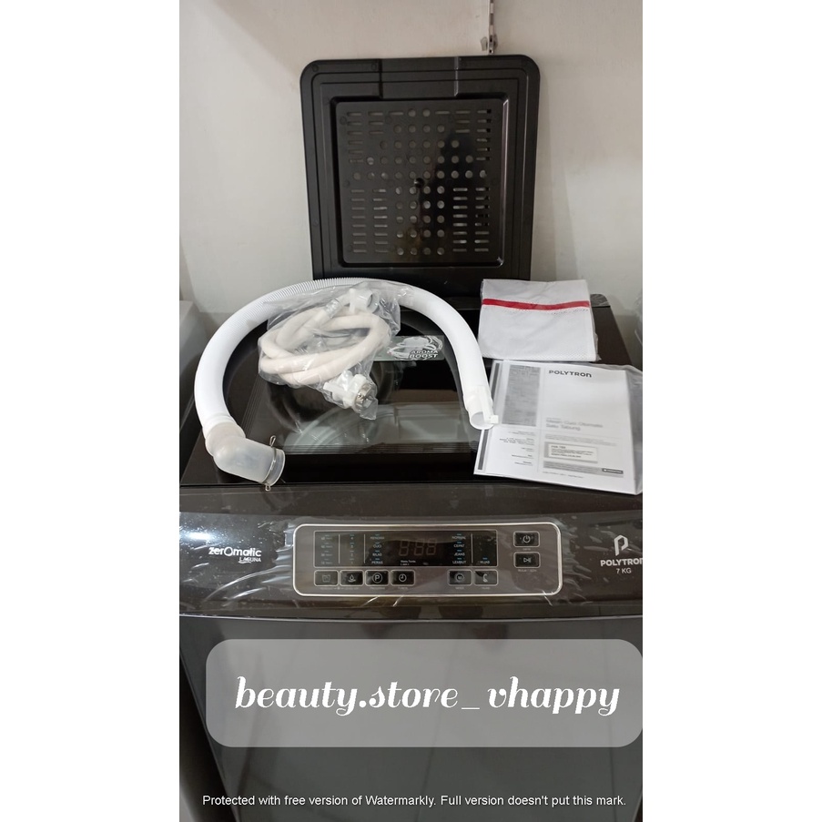 Mesin Cuci 1 Tabung POLYTRON PAW 7028 7 KG Garansi Resmi Khusus Jawabarat Jabodetabek (Kota bandung dan Cimahi Bisa COD)