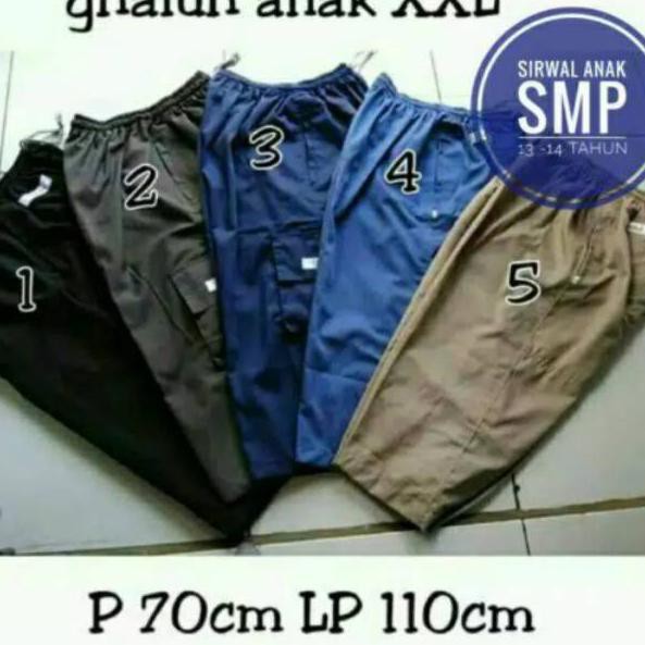 Paling Disukai - sirwal anak galuh XxL/sirwal anak jumbo/sirwal anak tanggung/sirwal murah/celanasir