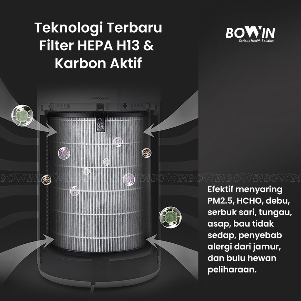 Bowin Elemen Filter Oxy Fresh - Air Purifier Mini (Refill Filter)