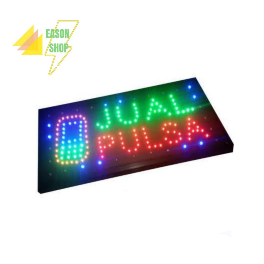 

Papan LED/Sign Billboard/Papan iklan HP JUAL PULSA P051 / Papan Jual "Pulsa" LED