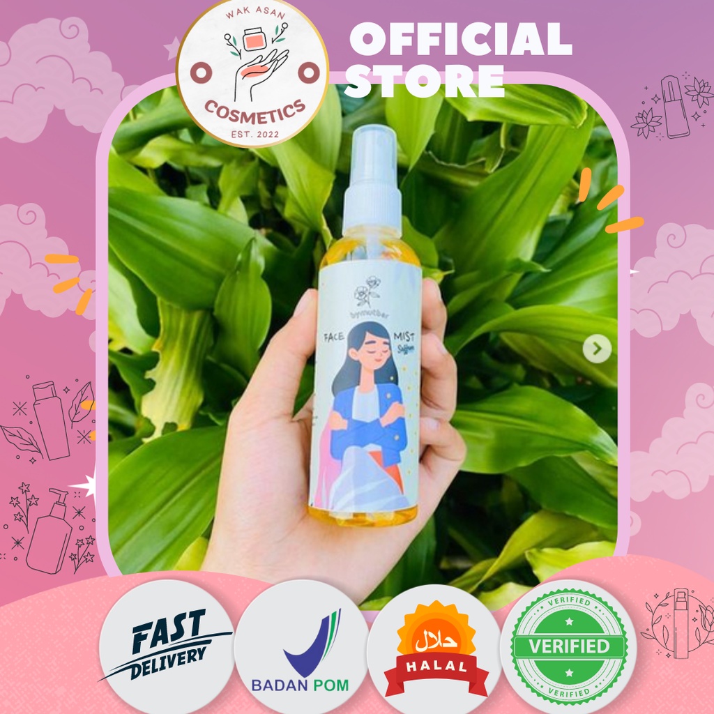 FACEMIST SAFFRON BY MUTBER 100ML BPOM APPROVE