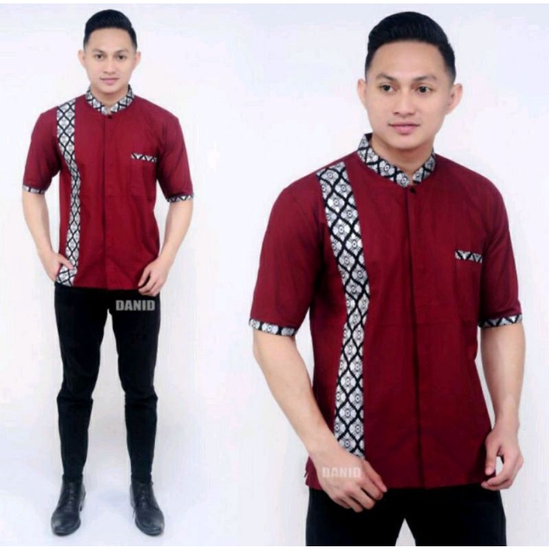 Baju Muslim Pria / Baju Koko Terbaru 2024 Size M, L, XL