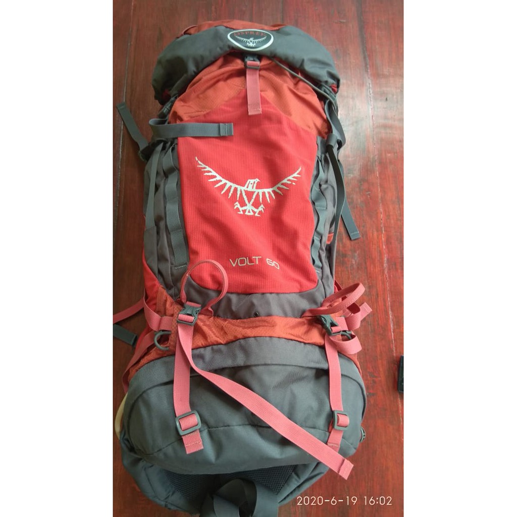 Tas Carrier Original Osprey Volt 60 L