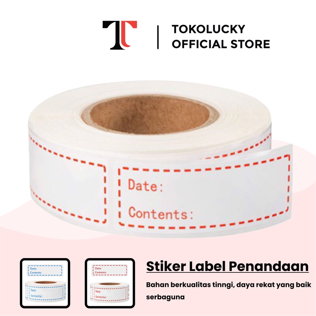 

Stiker Label Penandaan Tanggal Keamanan Penyimpanan Makanan