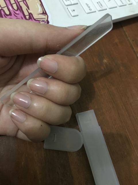 PENGKILAP KUKU NANO GLASS /  ALAT PENGIKIR KUKU NAIL FILE MANICURE PEDICURE