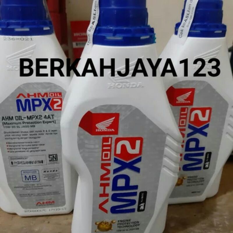 Oli MPX2 800 ml AHM Oil Matic MPX 2 0.8L ORIGINAL AHM