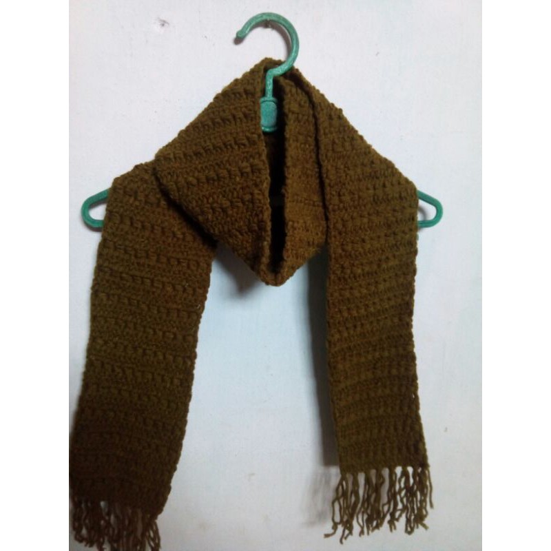 syal rajut handmade tebal