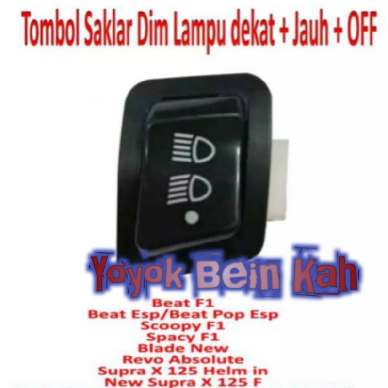 Saklar Lampu Dim 3 Titik