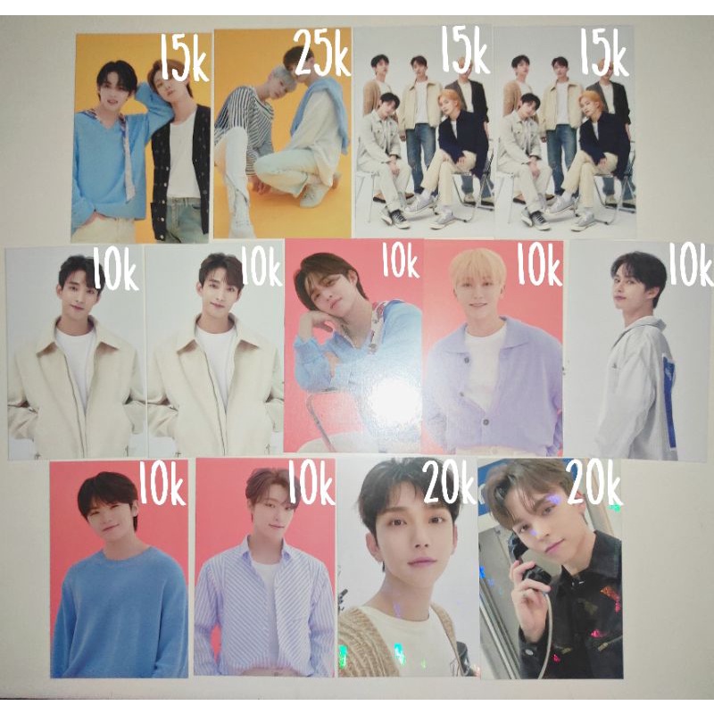 [seventeen svt] tc trading card caratland carland 2021 scoups joshua jun hoshi woozi the8 hao dokyeo