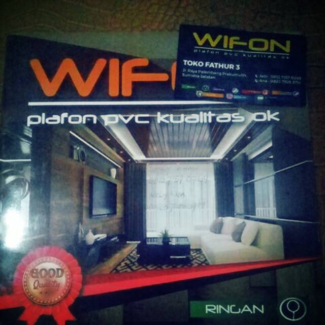 Wifon (plafon pvc kualitas terbaik)