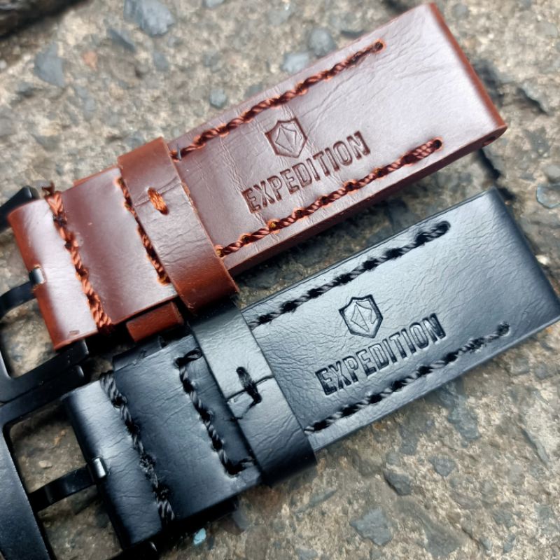 tali jam tangan kulit model EXPE strap jam tangan kulit harga murah grosir