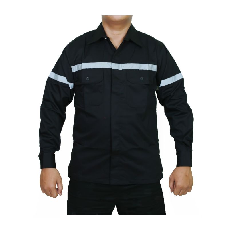 baju safety murah baju kerja baju Werpack atasan baju teknisi baju lapangan baju proyek bisa custom