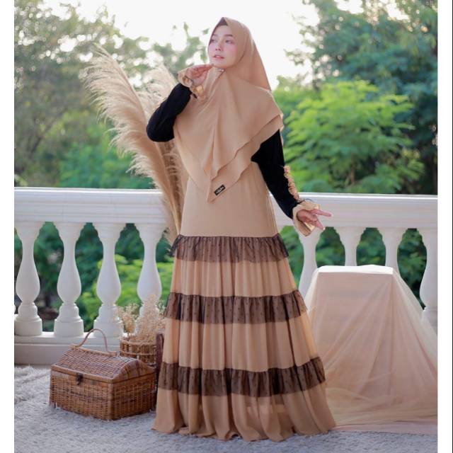 Lisa syar'i set ORI Aldisa By SS