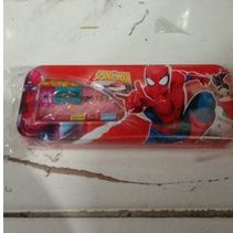 

kotak pensil spiderman marvel heroes pencil cepuk serutan penghapus1 paket sesuai foto