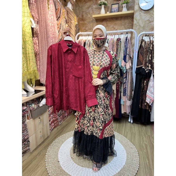 SET COUPLE BATIK PREMIUM GIES 1187