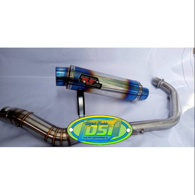 Knalpot R9 buat motor Vixion, CB150R, CBR 250R dll