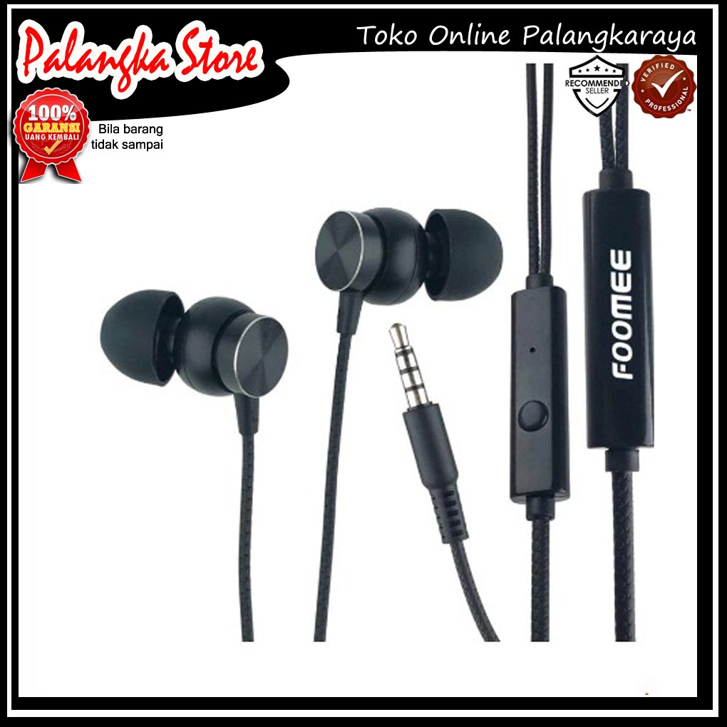 Headset Handsfree  Earphone  Foomee QA18